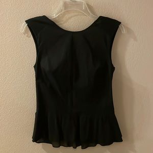 Diane Von Furstenberg Size 0 Carolyn Peplum Top